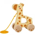 medinis-traukiamas-zaislas-vaikams-zirafa