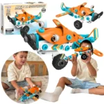 konstruktorius-lektuvas-vaikams-metalinis-stem-rinkinys