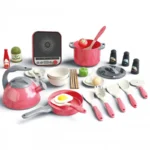 vaikiskas-rozinis-virtuves-rinkinys-su-kaitlente-30-daliu