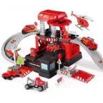 vaikiskas-gaisrines-garazas-su-masinelemis-43-daliu-rinkinys