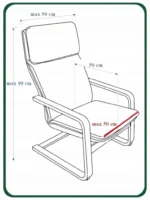 smelio-spalvos-fotelio-uzvalkalas-su-reljefiniu-lapu-rastu