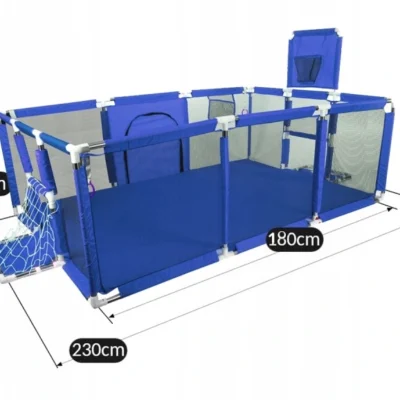 vaikiskas-maniezas-su-krepsinio-lanku-ir-2-futbolo-vartais-230-x-122-cm