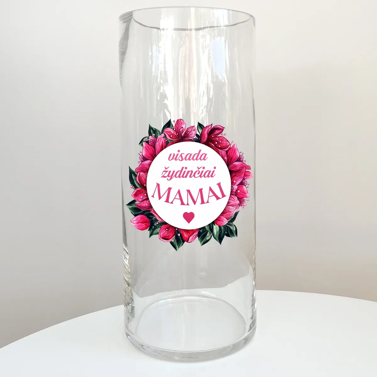 stikline-vaza-visada-zydinciai-mamai stikline-vaza-visada-zydinciai-mamai