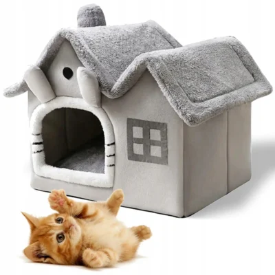 pliusinis-namelis-guolis-maziems-augintiniams-pilkas-35x35x35-cm