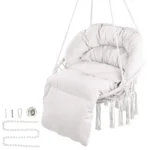pakabinamas-kreslas-su-didele-pagalve-smelio-spalvos-iki-150-kg