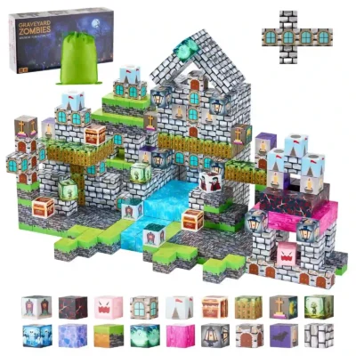 magnetines-kaladeles-vaikams-zombiu-tema-100-daliu-rinkinys