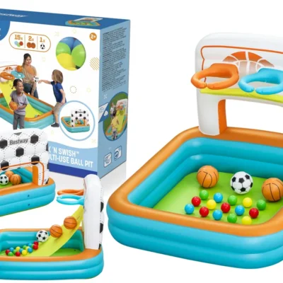 bestway-pripuciamas-zaidimu-centras-vaikams-3in1-su-kamuoliukais