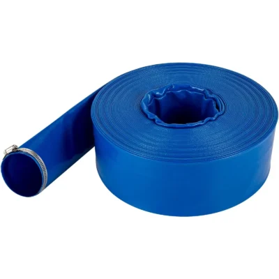pvc-vandens-isleidimo-zarna-38-mm-x-32-m-su-spaustukais