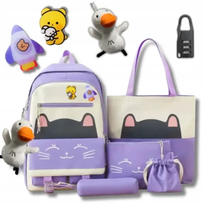 mokykline-kuprine-su-kates-motyvu-penalu-ir-rankine-5in1