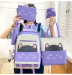 mokykline-kuprine-su-kates-motyvu-penalu-ir-rankine-5in1