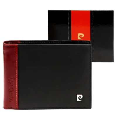 naturalios-odos-vyriska-pinigine-pierre-cardin-tilak30-8806-juoda-raudona