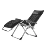 reguliuojama-poilsio-kede-gultas-66-cm-su-pagalve-ir-staliuku-juoda