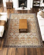 skalbiamas-trumpaplaukis-kilimas-229-x-290-cm-rudai-zalias-vintazinio-stiliaus