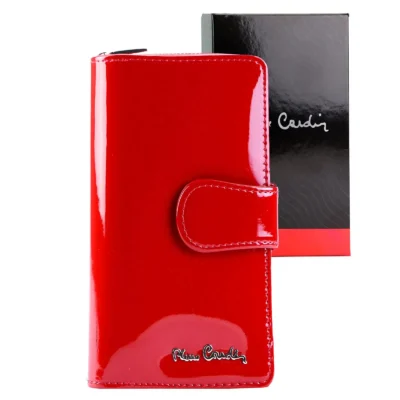 moteriska-pinigine-pierre-cardin-07-shiny-116-raudona