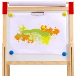 vaikiskas-medinis-molbertas-3-in-1-su-magnetine-ir-kreidine-lentomis-bei-popieriaus-ritiniu