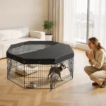 sulankstomas-metalinis-sunu-aptvaras-61-cm-su-stogu-ir-durelemis-8-segmentu