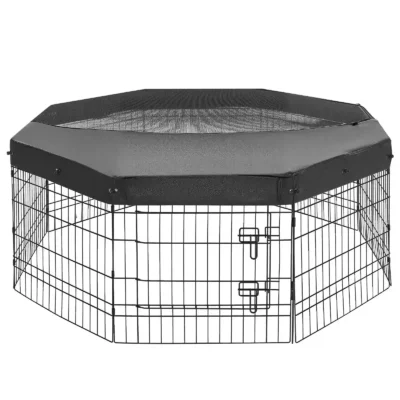 sulankstomas-metalinis-sunu-aptvaras-61-cm-su-stogu-ir-durelemis-8-segmentu