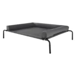 paaukstintas-sunu-guolis-su-atramine-pagalve-xl-1225-x-90-cm-iki-50-kg-pilkas