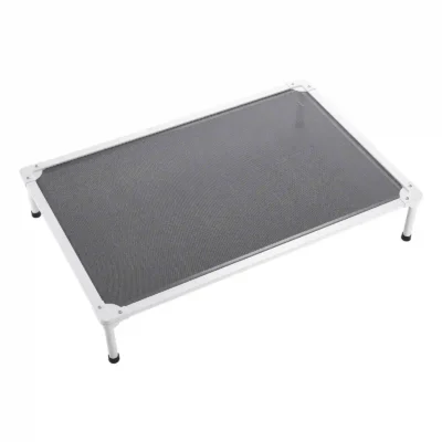 paaukstintas-sunu-guolis-su-aliuminio-remu-xl-125-x-83-cm-pilkas