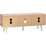 tv-spintele-su-rotango-durelemis-ir-reguliuojama-lentyna-120-cm-azuolo-spalvos