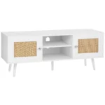 tv-spintele-su-rotango-durelemis-ir-reguliuojama-lentyna-120-cm-balta