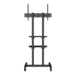 mobilus-tv-stovas-su-ratukais-ir-2-lentynomis-32-70-coliu-televizoriams-iki-60-kg