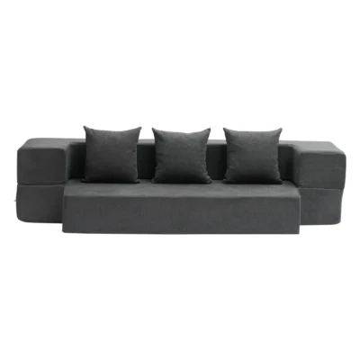 sulankstoma-sofa-lova-3in1-su-3-pagalvelemis-103-x-193-cm-tamsiai-pilka