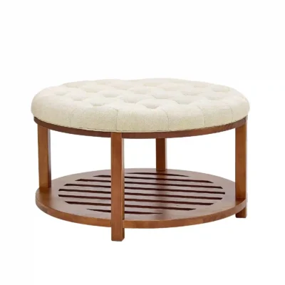 apvalus-pufas-staliukas-su-medine-lentyna-81-cm-naturalios-lino-spalvos