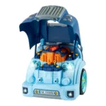 vaikiskas-automobilio-variklio-remonto-rinkinys-60-daliu-su-sviesomis-ir-garsais-3-m-melynas