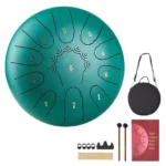 plieninis-liezuvinis-bugnelis-11-natu-c-dur-254-cm-zalias-su-lazdelemis-ir-deklu