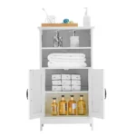 vonios-grindu-spintele-su-2-durimis-ir-reguliuojama-lentyna-51-x-30-x-93-cm-balta