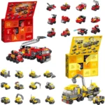 advento-kalendorius-vaikams-su-12-statybiniu-technikos-ir-12-gaisriniu-automobiliu-konstruktoriu