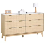 komoda-su-6-stalciais-399-x-1372-x-813-cm-sviesaus-medzio