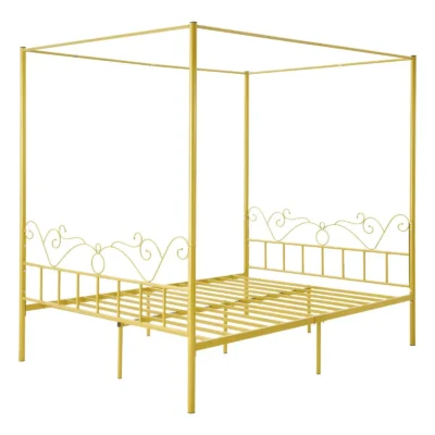 dvigule-lova-su-baldakimu-metaline-iki-363-kg-auksine