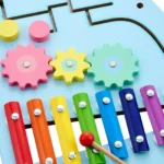 montessori-sensorine-lenta-14-veiklu-4-daliu-dramblio-formos