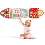 montessori-sensorine-lenta-13-veiklu-5-daliu-raketos-formos